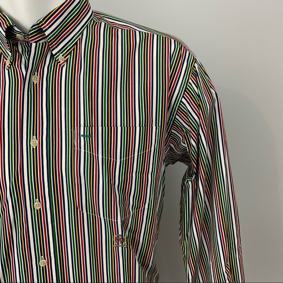 Vintage Tommy Hilfiger Striped Shirt - Picture 2 of 10